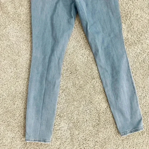 Universal Thread Stretch Denim High-Rise Skinny Distress Jeans Blue Size 4/27R - Picture 8 of 11